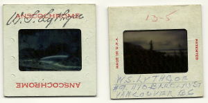 W. S. Lythgoe slide signatures