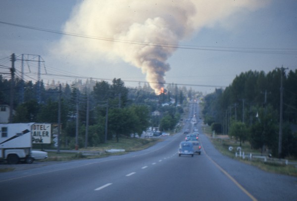 Queen Elizabeth High School Fire - Surrey, BC - July 8, 1967