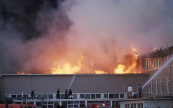 Queen Elizabeth High School Fire - Surrey, BC - July 8, 1967