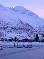 #valdez-harbor-xmasboat-5773 - The small boat harbour at Valdez, Alaska